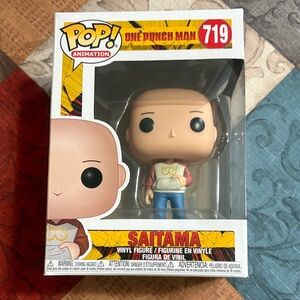 🛍️2/$25🛍️Funko Pop One Punch Man, Saitama Figure.
